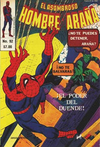 Cover Thumbnail for El Asombroso Hombre Araña (Novedades, 1980 series) #92