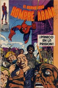 Cover for El Asombroso Hombre Araña (Novedades, 1980 series) #93