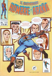 Cover Thumbnail for El Asombroso Hombre Araña (Novedades, 1980 series) #117