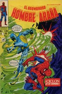 Cover for El Asombroso Hombre Araña (Novedades, 1980 series) #139