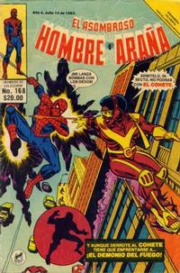 Cover for El Asombroso Hombre Araña (Novedades, 1980 series) #168