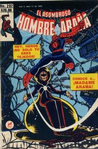 Cover Thumbnail for El Asombroso Hombre Araña (Novedades, 1980 series) #207