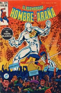 Cover Thumbnail for El Asombroso Hombre Araña (Novedades, 1980 series) #224
