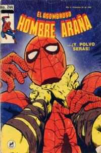 Cover Thumbnail for El Asombroso Hombre Araña (Novedades, 1980 series) #244