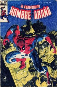 Cover for El Asombroso Hombre Araña (Novedades, 1980 series) #274