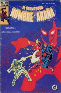 Cover for El Asombroso Hombre Araña (Novedades, 1980 series) #275