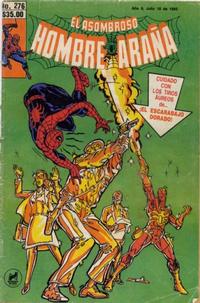 Cover Thumbnail for El Asombroso Hombre Araña (Novedades, 1980 series) #276