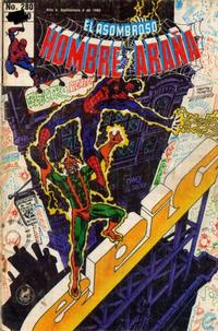 Cover Thumbnail for El Asombroso Hombre Araña (Novedades, 1980 series) #280
