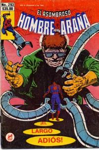 Cover Thumbnail for El Asombroso Hombre Araña (Novedades, 1980 series) #293