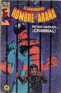 Cover for El Asombroso Hombre Araña (Novedades, 1980 series) #301