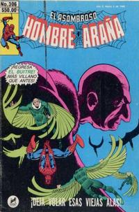 Cover for El Asombroso Hombre Araña (Novedades, 1980 series) #306
