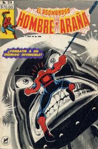 Cover for El Asombroso Hombre Araña (Novedades, 1980 series) #314