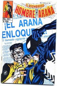 Cover for El Asombroso Hombre Araña (Novedades, 1980 series) #421