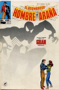 Cover Thumbnail for El Asombroso Hombre Araña (Novedades, 1980 series) #430