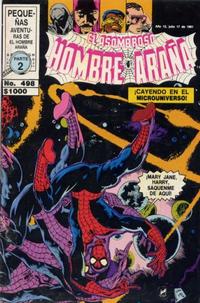 Cover for El Asombroso Hombre Araña (Novedades, 1980 series) #498