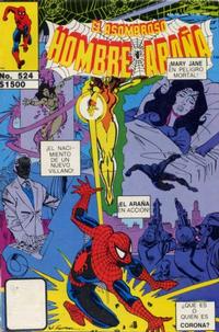 Cover Thumbnail for El Asombroso Hombre Araña (Novedades, 1980 series) #524