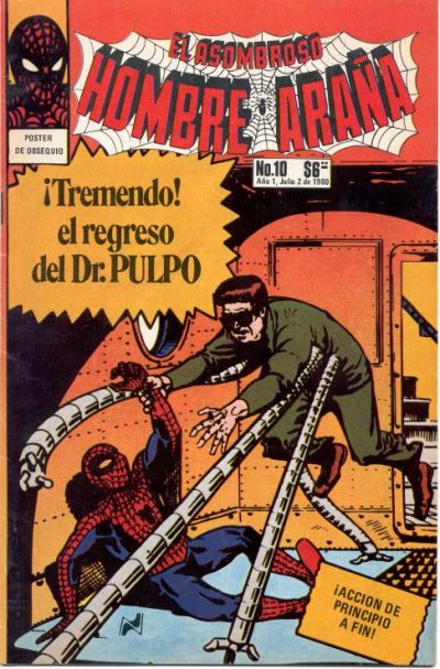 Cover for El Asombroso Hombre Araña (Novedades, 1980 series) #10