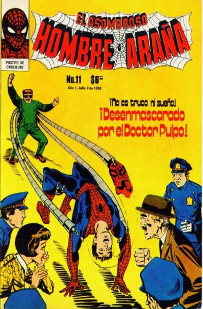 Cover for El Asombroso Hombre Araña (Novedades, 1980 series) #11