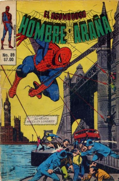 Cover for El Asombroso Hombre Araña (Novedades, 1980 series) #89