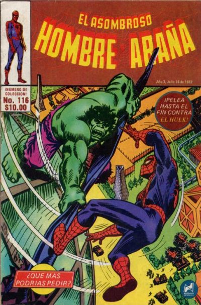Cover for El Asombroso Hombre Araña (Novedades, 1980 series) #116