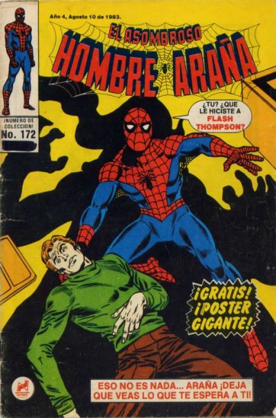 Cover for El Asombroso Hombre Araña (Novedades, 1980 series) #172