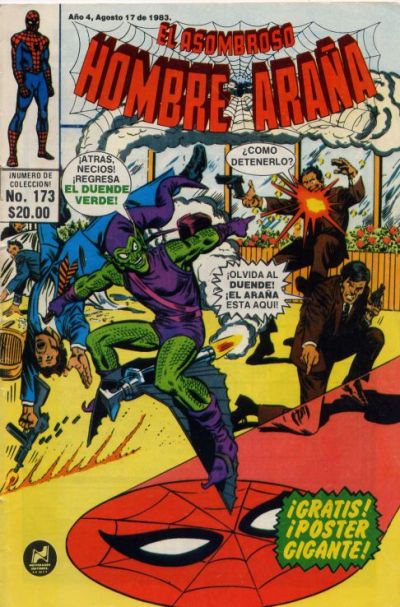 Cover for El Asombroso Hombre Araña (Novedades, 1980 series) #173