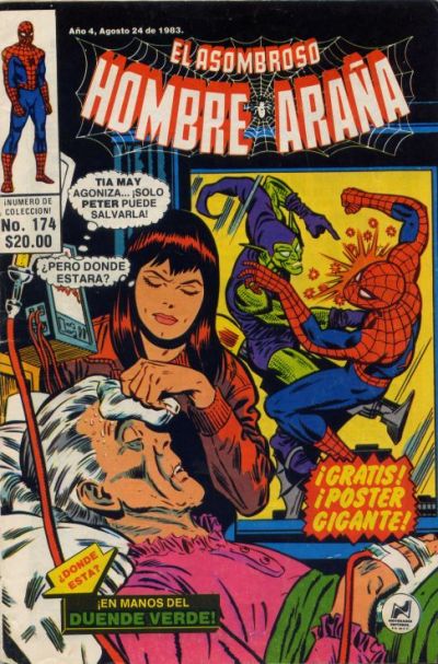 Cover for El Asombroso Hombre Araña (Novedades, 1980 series) #174