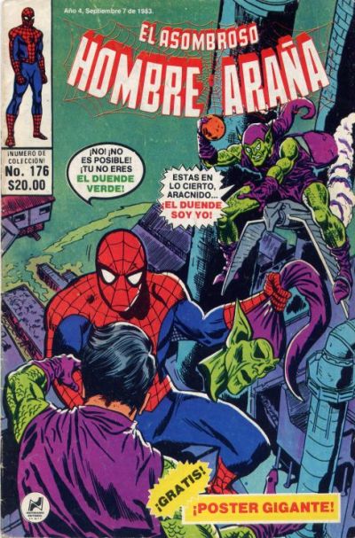 Cover for El Asombroso Hombre Araña (Novedades, 1980 series) #176