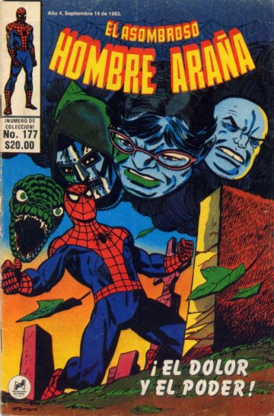 Cover for El Asombroso Hombre Araña (Novedades, 1980 series) #177