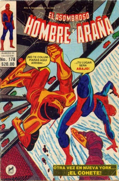 Cover for El Asombroso Hombre Araña (Novedades, 1980 series) #178
