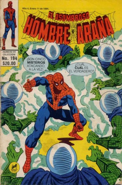 Cover for El Asombroso Hombre Araña (Novedades, 1980 series) #194