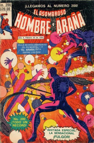 Cover for El Asombroso Hombre Araña (Novedades, 1980 series) #200