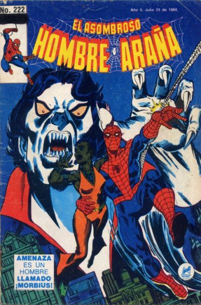 Cover for El Asombroso Hombre Araña (Novedades, 1980 series) #222