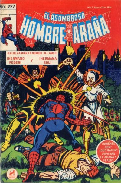 Cover for El Asombroso Hombre Araña (Novedades, 1980 series) #227