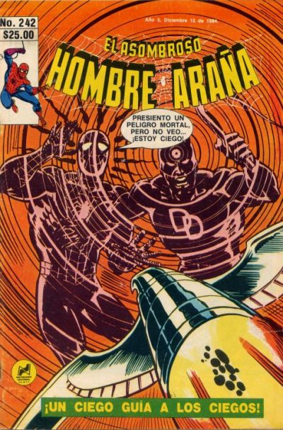 Cover for El Asombroso Hombre Araña (Novedades, 1980 series) #242