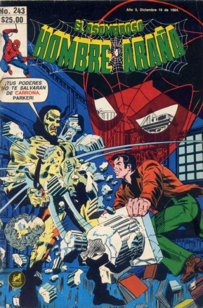 Cover for El Asombroso Hombre Araña (Novedades, 1980 series) #243