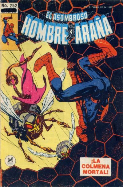 Cover for El Asombroso Hombre Araña (Novedades, 1980 series) #252