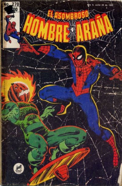 Cover for El Asombroso Hombre Araña (Novedades, 1980 series) #270