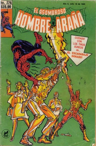 Cover for El Asombroso Hombre Araña (Novedades, 1980 series) #276