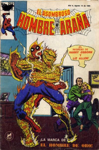 Cover for El Asombroso Hombre Araña (Novedades, 1980 series) #277