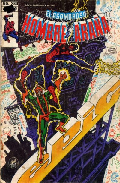 Cover for El Asombroso Hombre Araña (Novedades, 1980 series) #280