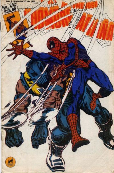 Cover for El Asombroso Hombre Araña (Novedades, 1980 series) #292