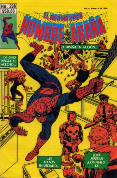 Cover for El Asombroso Hombre Araña (Novedades, 1980 series) #298