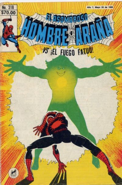 Cover for El Asombroso Hombre Araña (Novedades, 1980 series) #318