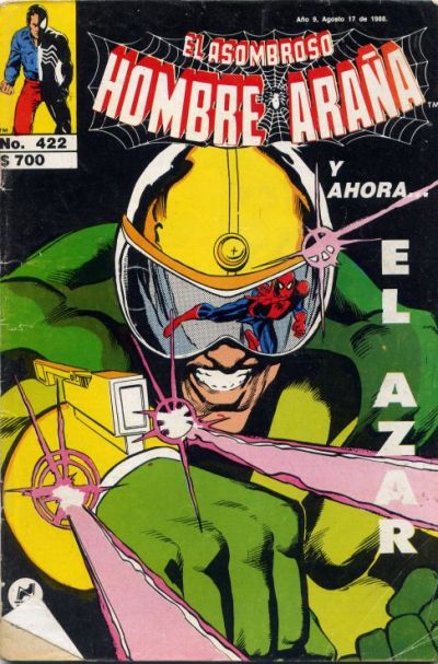 Cover for El Asombroso Hombre Araña (Novedades, 1980 series) #422