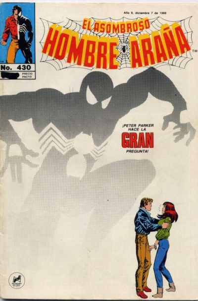 Cover for El Asombroso Hombre Araña (Novedades, 1980 series) #430