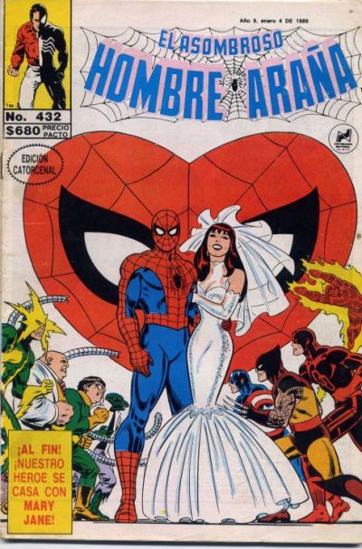 Cover for El Asombroso Hombre Araña (Novedades, 1980 series) #432
