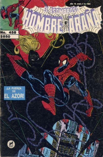 Cover for El Asombroso Hombre Araña (Novedades, 1980 series) #458