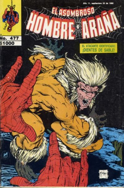 Cover for El Asombroso Hombre Araña (Novedades, 1980 series) #477