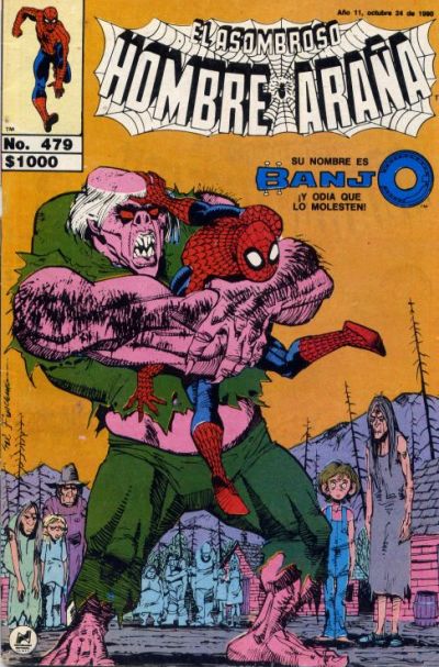 Cover for El Asombroso Hombre Araña (Novedades, 1980 series) #479